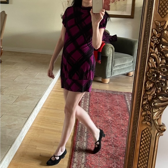 INC INTERNATIONAL CONCEPTS 2 Pc. Dress Ensemble / Separates Purple Black… - Picture 13 of 13